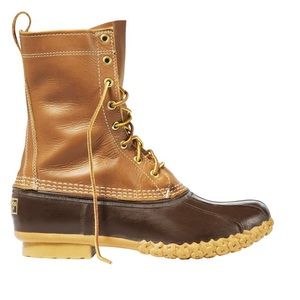 Classic bean duck boots from LL Bean in a men’s size 10